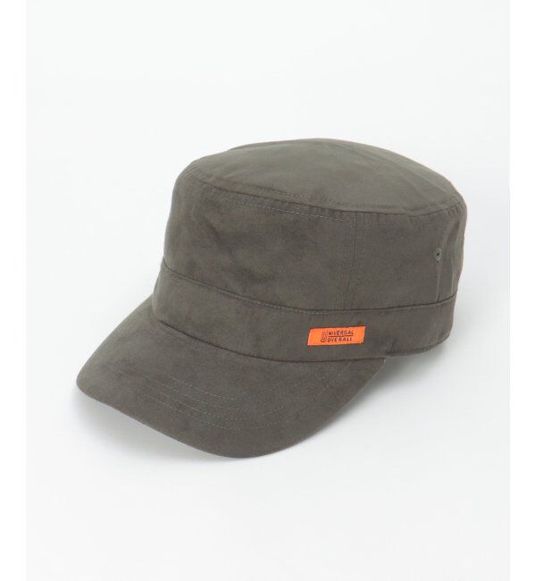 ikka「UNIVERSAL OVERALL フェイクスウェードワークキャップ」|その他|オリーブ