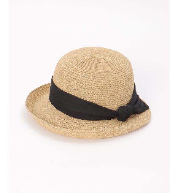 ikka「雑材ソフトブリムアップハット」|その他|キャメル