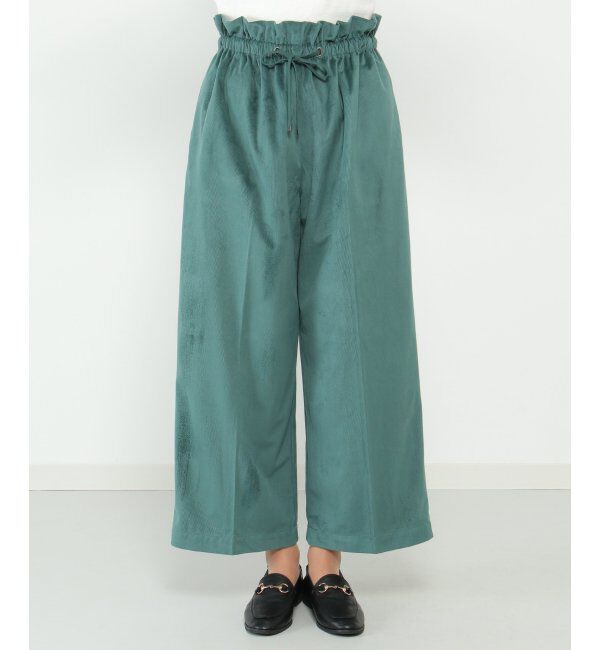 Lbc with Life「ベロアコールウエストシャーリングパンツ」|その他|