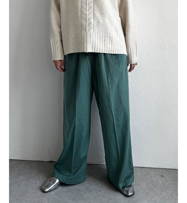 Lbc with Life「ベロアコールウエストシャーリングパンツ」|その他|