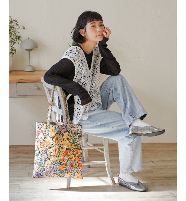 Lbc with Life「ジャガードA4トートバッグ」|その他|