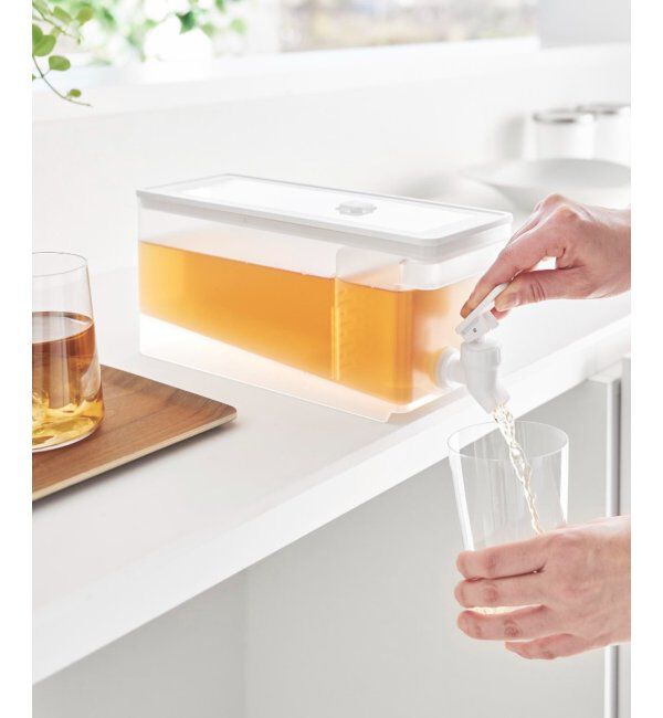 Lbc with Life「【WEB限定】tower冷蔵庫ドリンクサーバー　タワー　1.8L(1584 1585)」|食器・キッチングッズ|