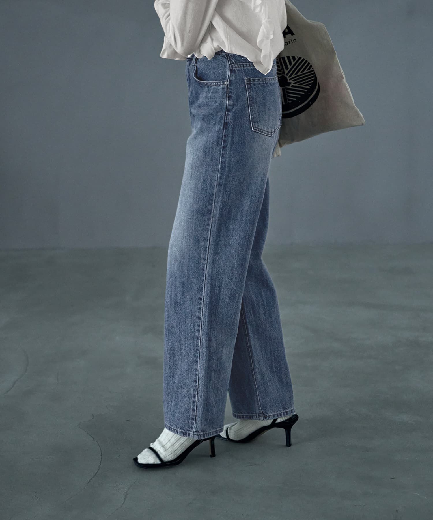 STYLE DELI「ブリーチストレートデニム」|デニム|
