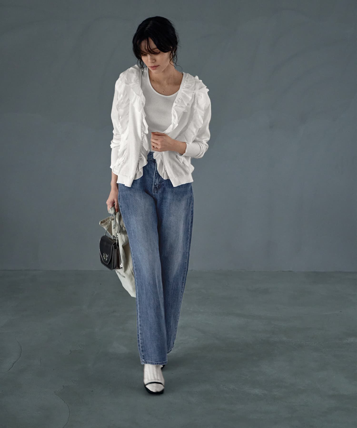 STYLE DELI「ブリーチストレートデニム」|デニム|