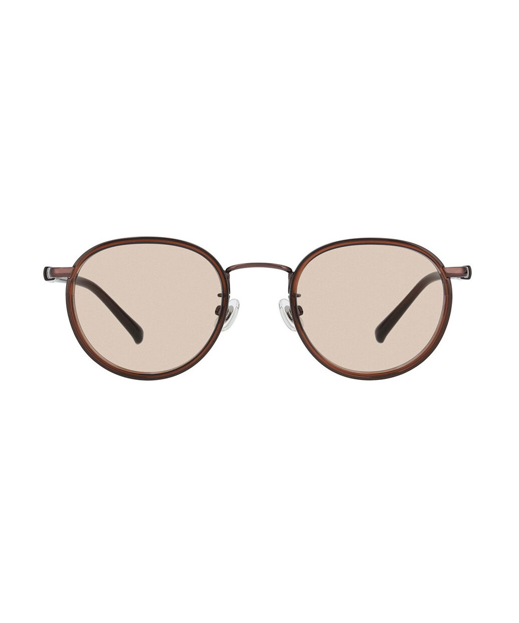  「Zoff | UNITED ARROWS ボストン型 サングラス メタルフレーム UVカット ズレ防止 ユナイテッドアローズ」|サングラス|