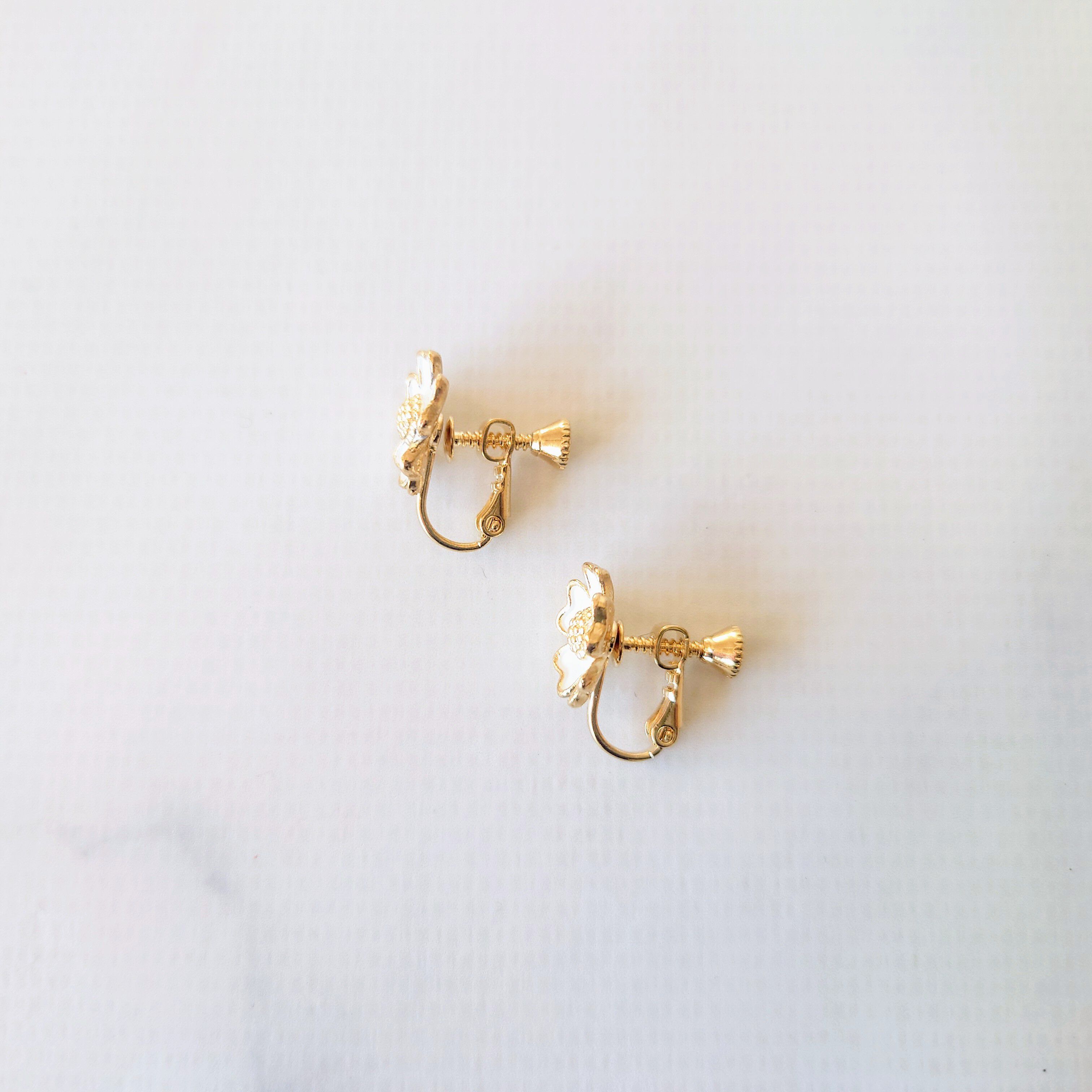 MARQUISE「カラーフラワーイヤリング」|イヤリング|