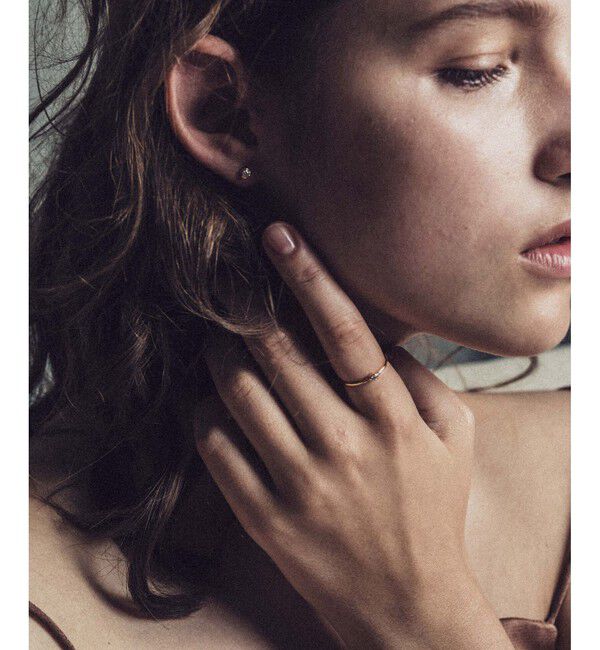 ete「K18 ダイヤモンド 0.3ct ピアス「ブライト」」|ピアス|