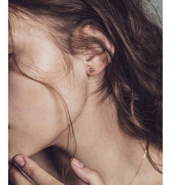 ete「K18 ダイヤモンド 0.3ct ピアス「ブライト」」|ピアス|