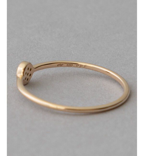 ete「K10YG ブリリアント ダイヤモンド リング」|リング|