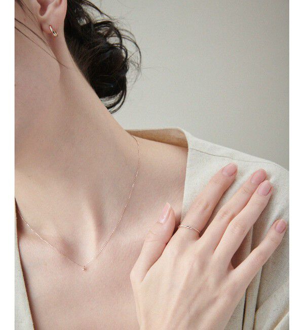 ete「[レイヤード] K10MPG ツイスト リング」|リング|