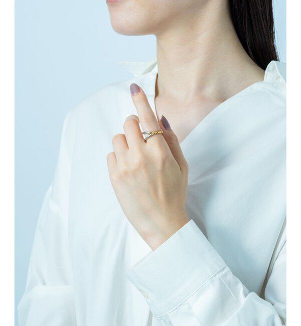 Jouete「ジェンダレス リング コンビカラー」|リング|