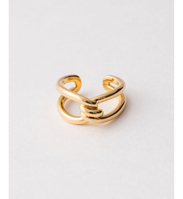 Jouete「ジェンダレス リング ツイスト」|リング|イエローゴールド