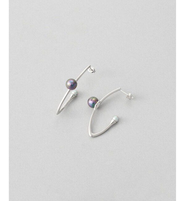 Jouete「フープピアス カラーパール」|ピアス|