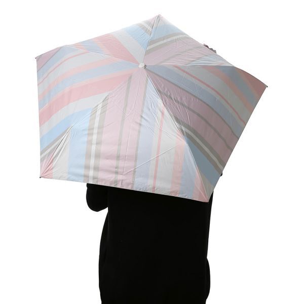  「ストライプ軽量／アンブレラ／ショート」|傘|