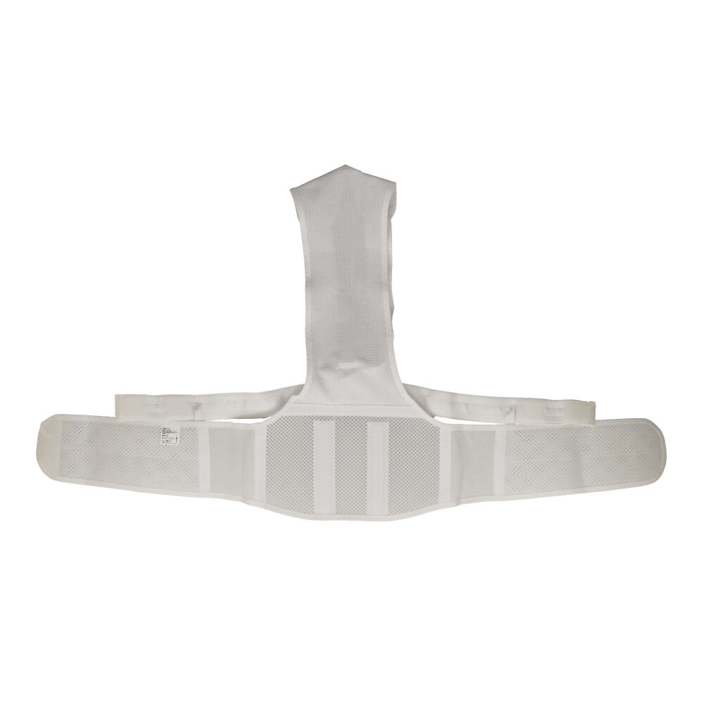 BACKYARD FAMILY「骨盤固定 背筋矯正 Ｓラインベルト 通販 背筋 矯正 ベルト 背骨 猫背 サポーター 姿勢 猫背」|その他|ホワイト1