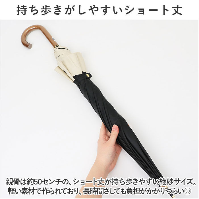 BACKYARD FAMILY「傘 レディース 大人 通販 長傘 50cm 晴雨兼用 かさ カサ 雨傘 日傘 晴雨兼用傘」|傘|