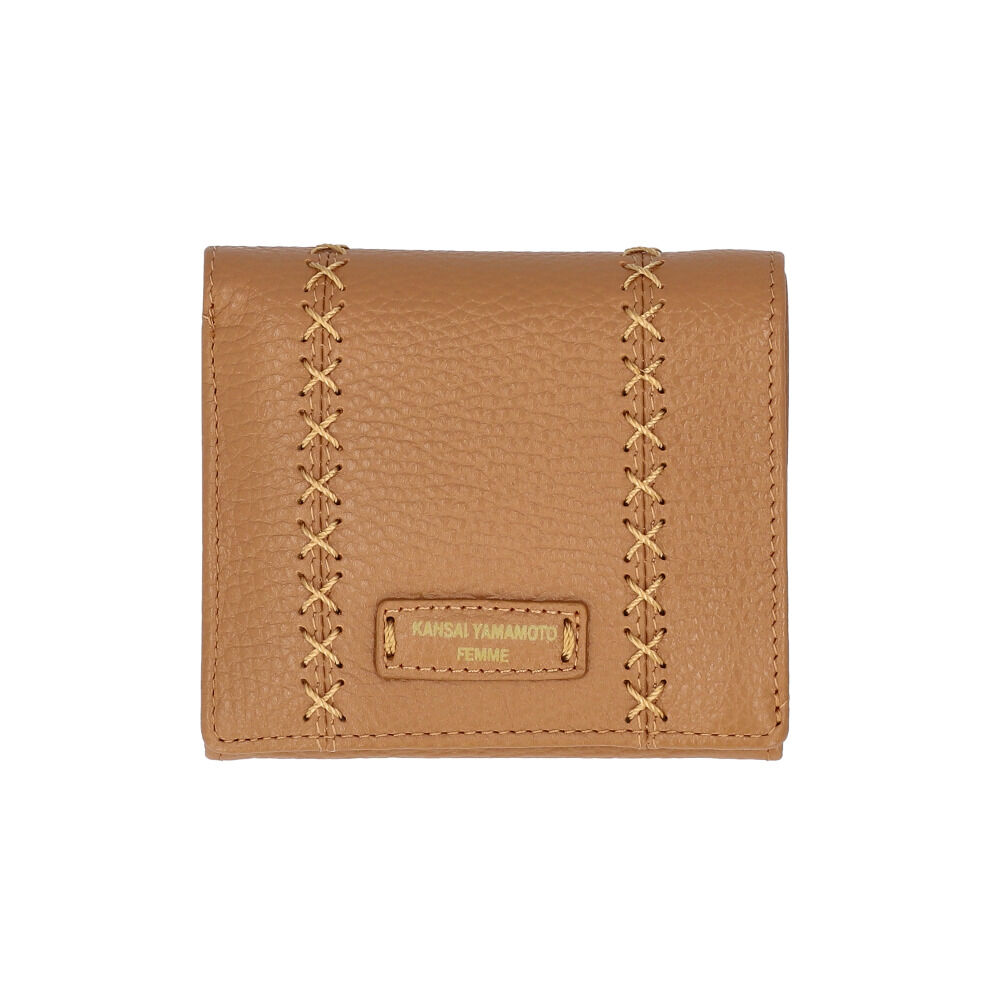 BACKYARD FAMILY「kansai yamamoto 財布 通販 二つ折り財布 折財布 さいふ サイフ メンズ」|財布|ベージュ1