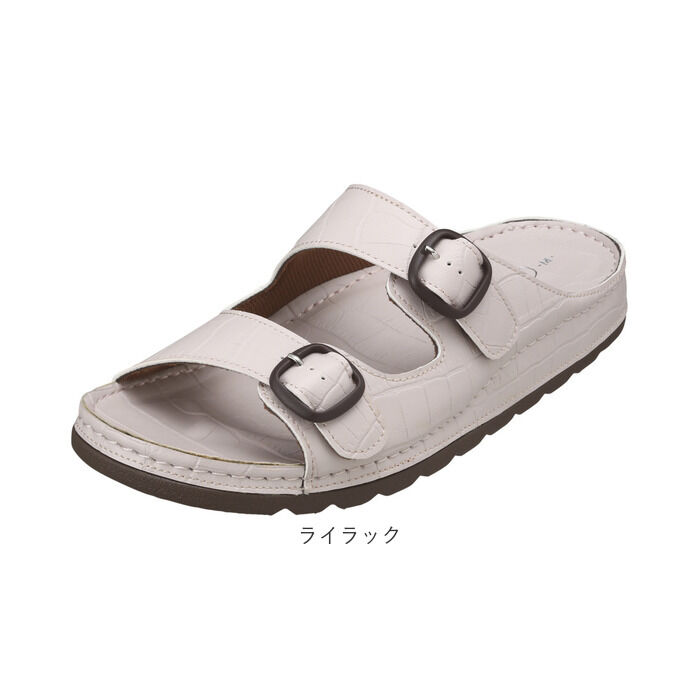 BACKYARD FAMILY「パンジー サンダル 通販 コンフォートサンダル レディース サマーシューズ 女性 婦人 通気性」|サンダル|