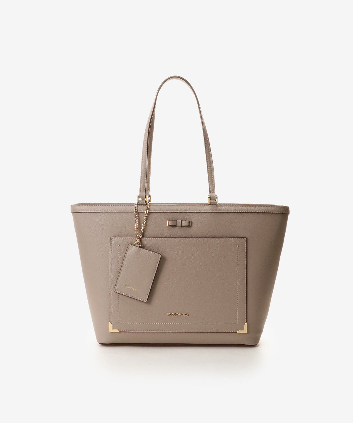 Samantha Vega「シンプルリボンA4トートバッグ」|トートバッグ|ベージュ