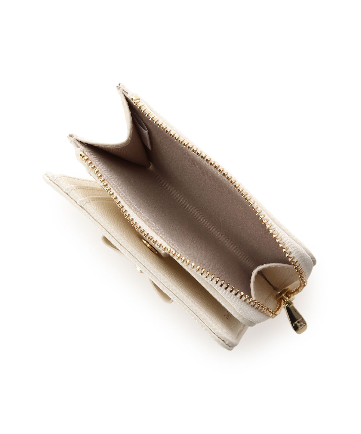 Samantha Vega「フローラルアクセントリボン折財布」|財布|