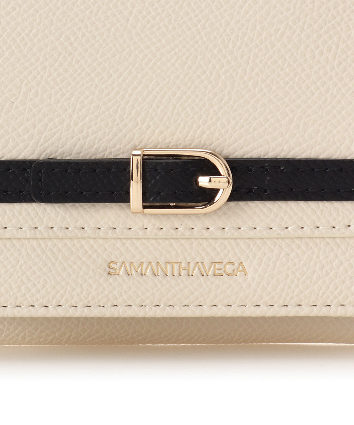 Samantha Vega「フロントバックル折財布」|財布|