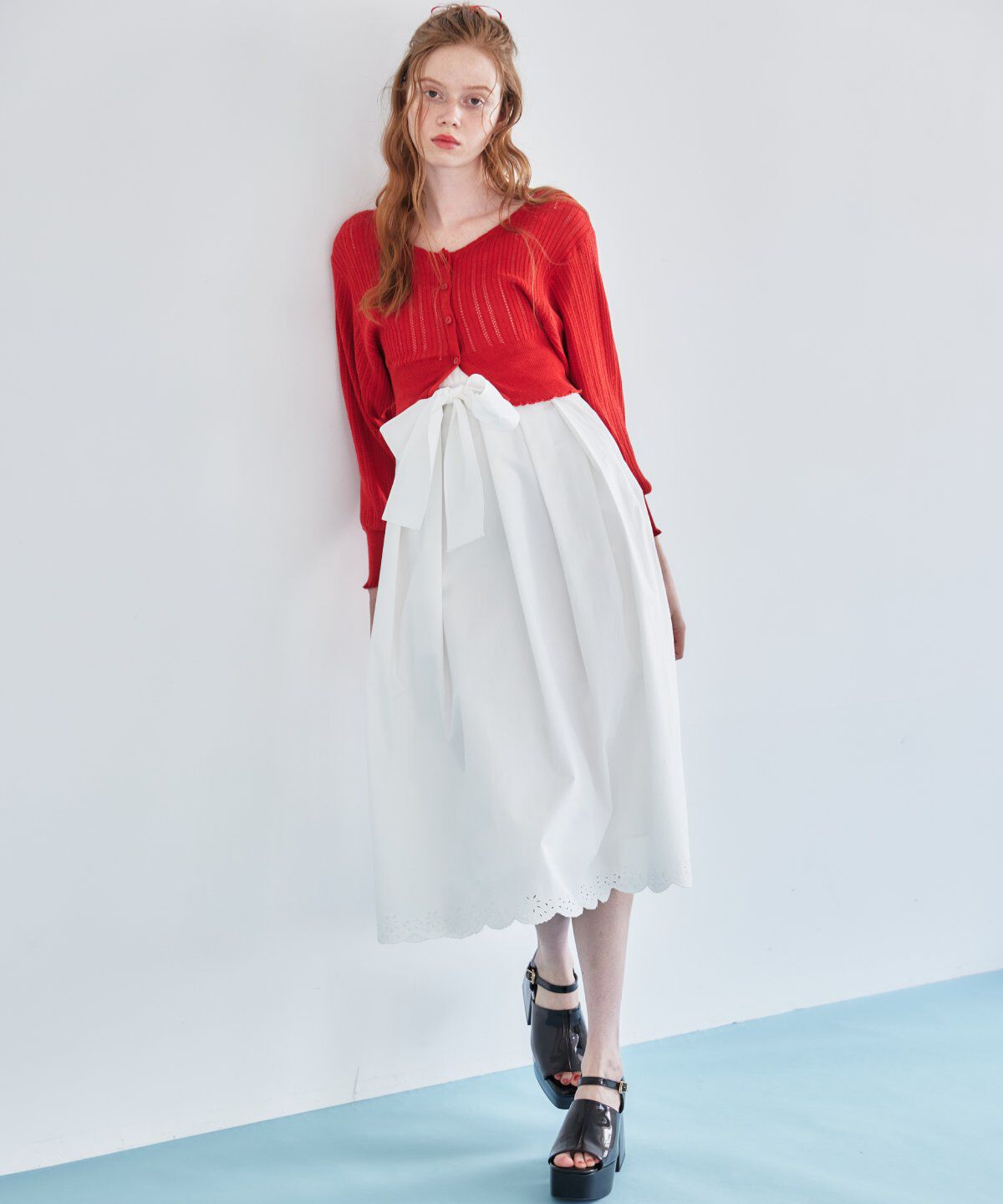 REDYAZEL「クロシェカーディガン」|カーディガン|