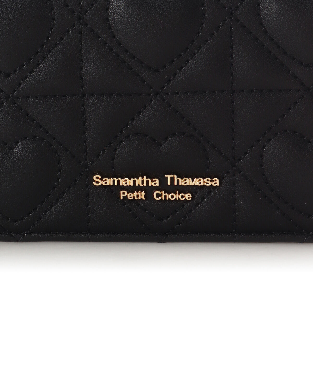 Samantha Thavasa Petit Choice「ハートキルト ミニ財布」|財布|