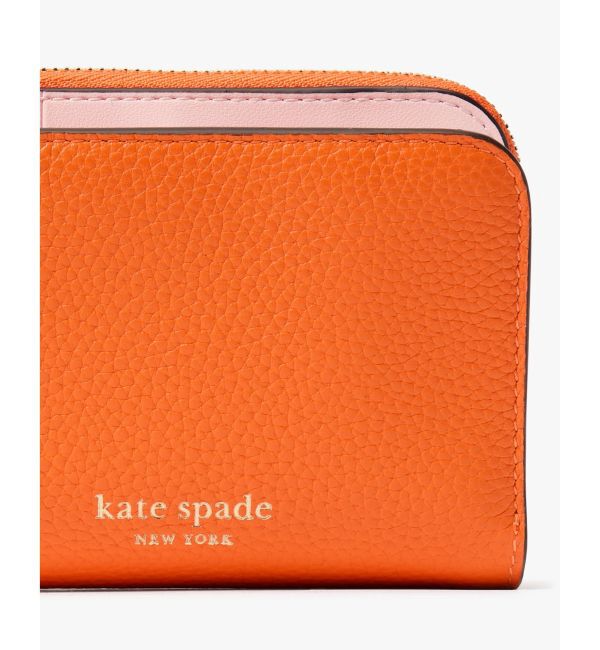 kate spade new york「アヴァ カラーブロックド ジップ バイフォールド ウォレット」|財布|