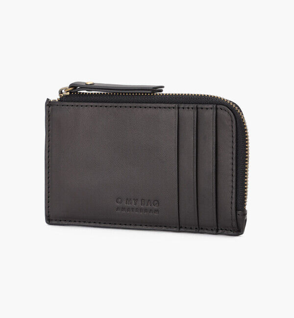 O MY BAG「【オーマイバッグ】ロラ コインパース/ブラック /ナチュラルレザー/財布 メンズ レディース」|財布|