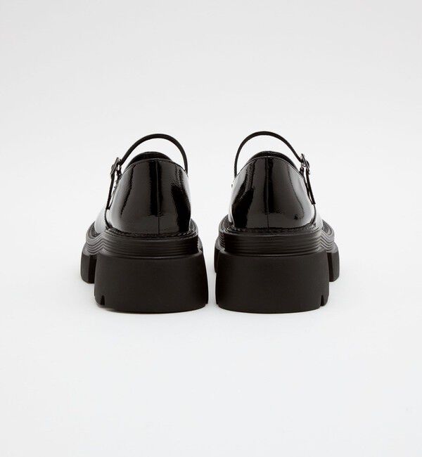 ODETTE E ODILE「＜SY＞ ボリュームスクエアストラップ フラット65&uarr;」|ローファー|