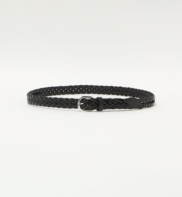 UNITED ARROWS「【別注】＜Anderson&lsquo;s＞ ラウンドバックル メッシュベルト」|ベルト|BLACK