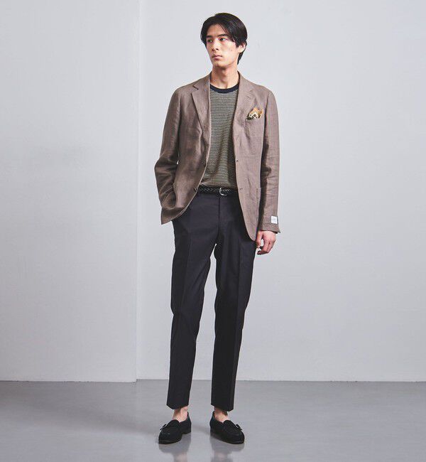UNITED ARROWS「【別注】＜Anderson&lsquo;s＞ ラウンドバックル メッシュベルト」|ベルト|