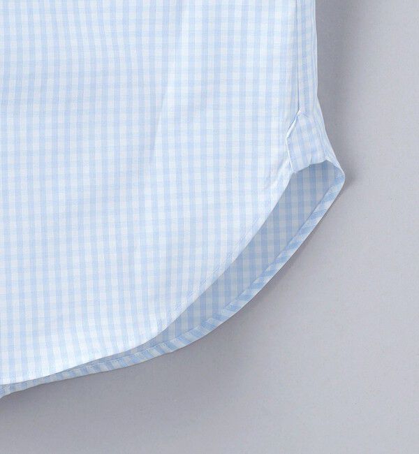 UNITED ARROWS「ALUMO/チェック ワイドカラー シャツ」|シャツ・ブラウス|