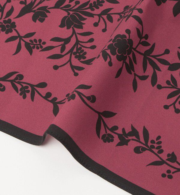 UNITED ARROWS「＜Dieffe Kinloch＞BK CLAVEL BLOSSOM/ハンカチ」|ハンカチ|