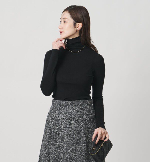 18G リブタートル ニット 18G フィットリブ タートルネック ニット（UNITED ARROWS）｜ルミネの