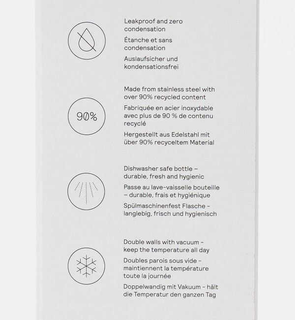 Style for Living「＜aarke＞ステンレス スチールボトル 800ml」|食器・キッチングッズ|