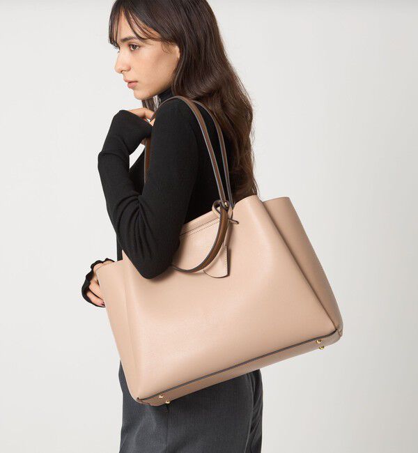 UNITED ARROWS green label relaxing「【WEB限定】NEW ダブルハンドルトートバッグ / A4 / 通勤 / PCバッグ付き」|ショルダー・メッセンジャー|