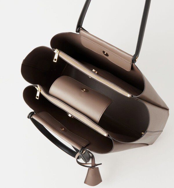 UNITED ARROWS green label relaxing「【WEB限定】NEW ダブルハンドルトートバッグ / A4 / 通勤 / PCバッグ付き」|ショルダー・メッセンジャー|