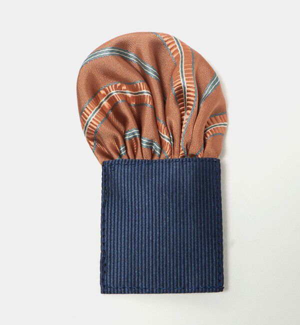 UNITED ARROWS green label relaxing「ボウタイ チーフ セット（ストライプ） / キッズ  手洗い可能」|ネクタイ・蝶ネクタイ|