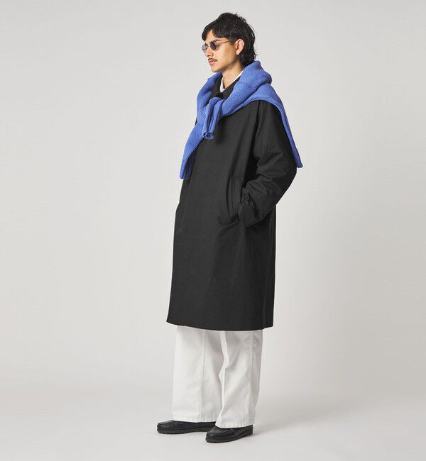 STEVEN ALAN「＜Steven Alan＞ ディープ ベリーマエックス  バルマカーン コート」|ステンカラーコート|