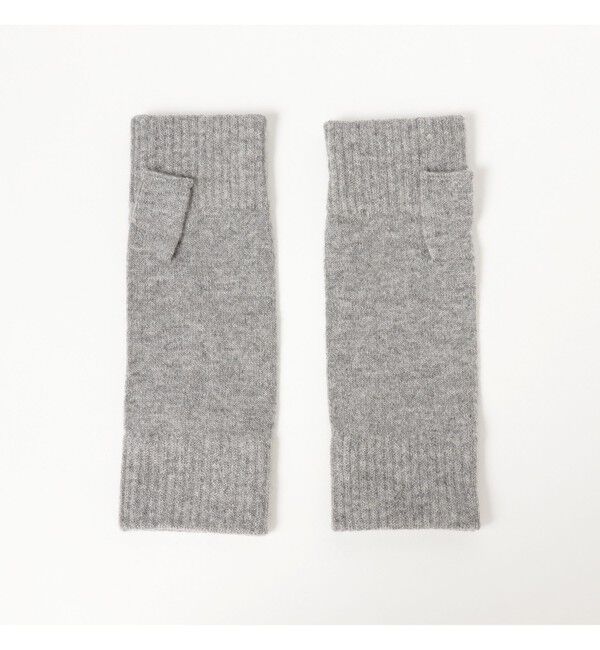 Demi-Luxe BEAMS 「ASAUCE MELER / カシミヤ フィンガーレス グローブ」|手袋|