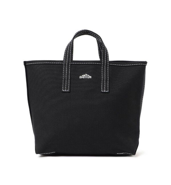Ray BEAMS 「DANTON / COTTON CANVAS TOTE BAG〈VOSGES MOYEN〉」|トートバッグ|BLACK(OFF_WHT)