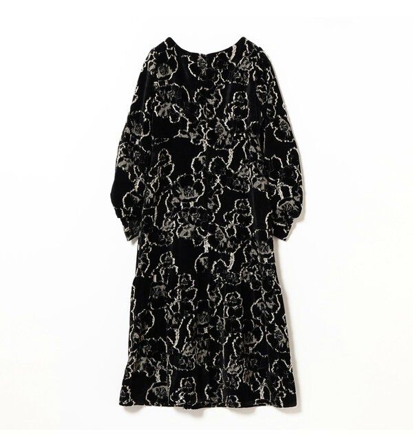 Ray BEAMS 「RBS / ジャカード ベルベット ワンピース」|ワンピース|