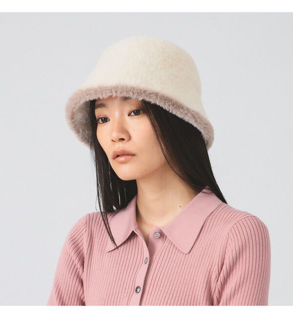 Ray BEAMS 「2トーン シャギー ハット」|ハット|