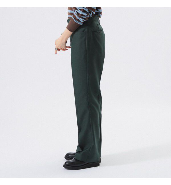 BEAMSBOY「ポリエステル ツイル スラックス」|スラックス|