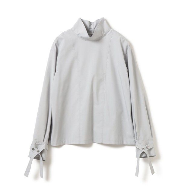 Ray BEAMS 「RBS / ベルトカフス ハイネック ブラウス」|シャツ・ブラウス|GREY