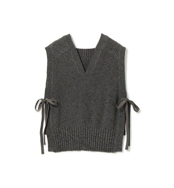 BEAMSBOY「サイド リボン レッドクロス ベスト」|ベスト・ジレ|