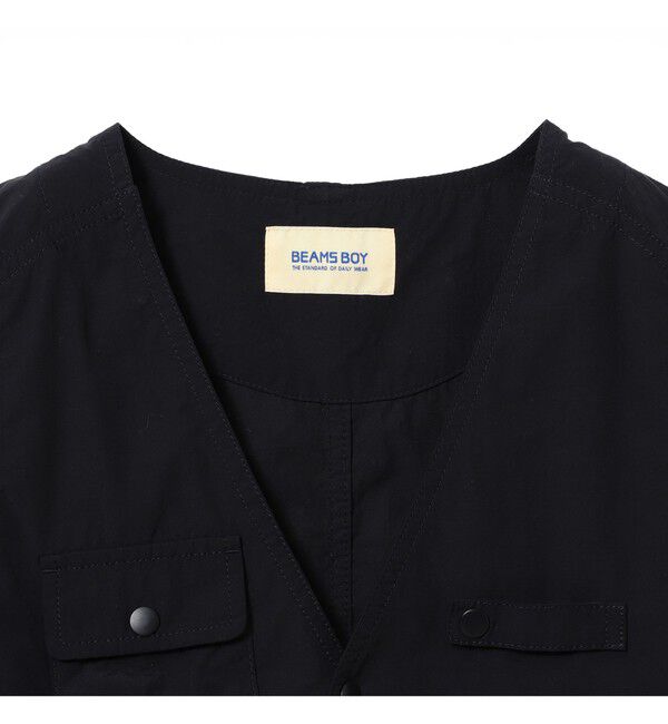 BEAMSBOY「ナイロン フィッシング ベスト」|ベスト・ジレ|