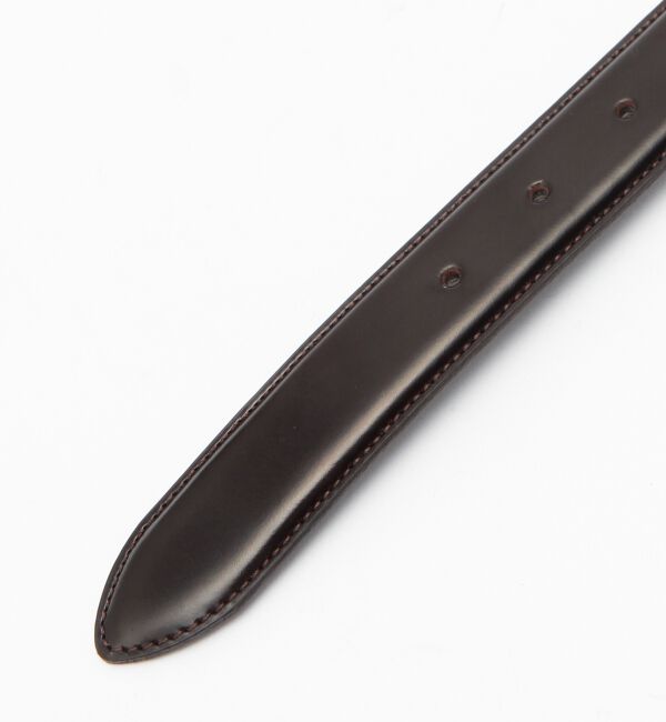 BEAMS「ソフトガラスレザーベルト」|ベルト|