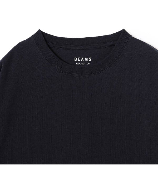 BEAMS「BEAMS / BMSロゴ ベーシック ロングスリーブ Tシャツ」|Tシャツ・カットソー|
